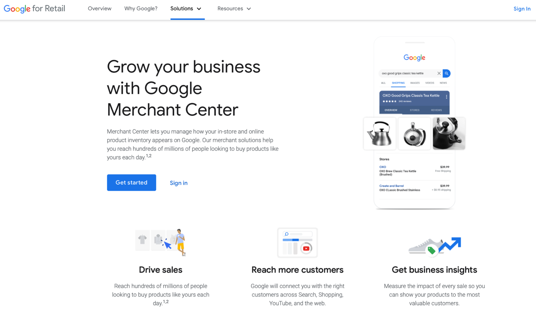 google merchant ads